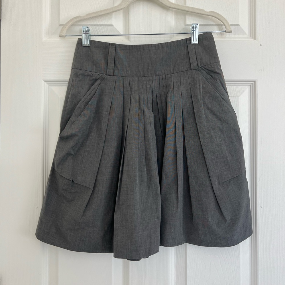 Gunex mini midi skirt made in Italy size.2 vintage
